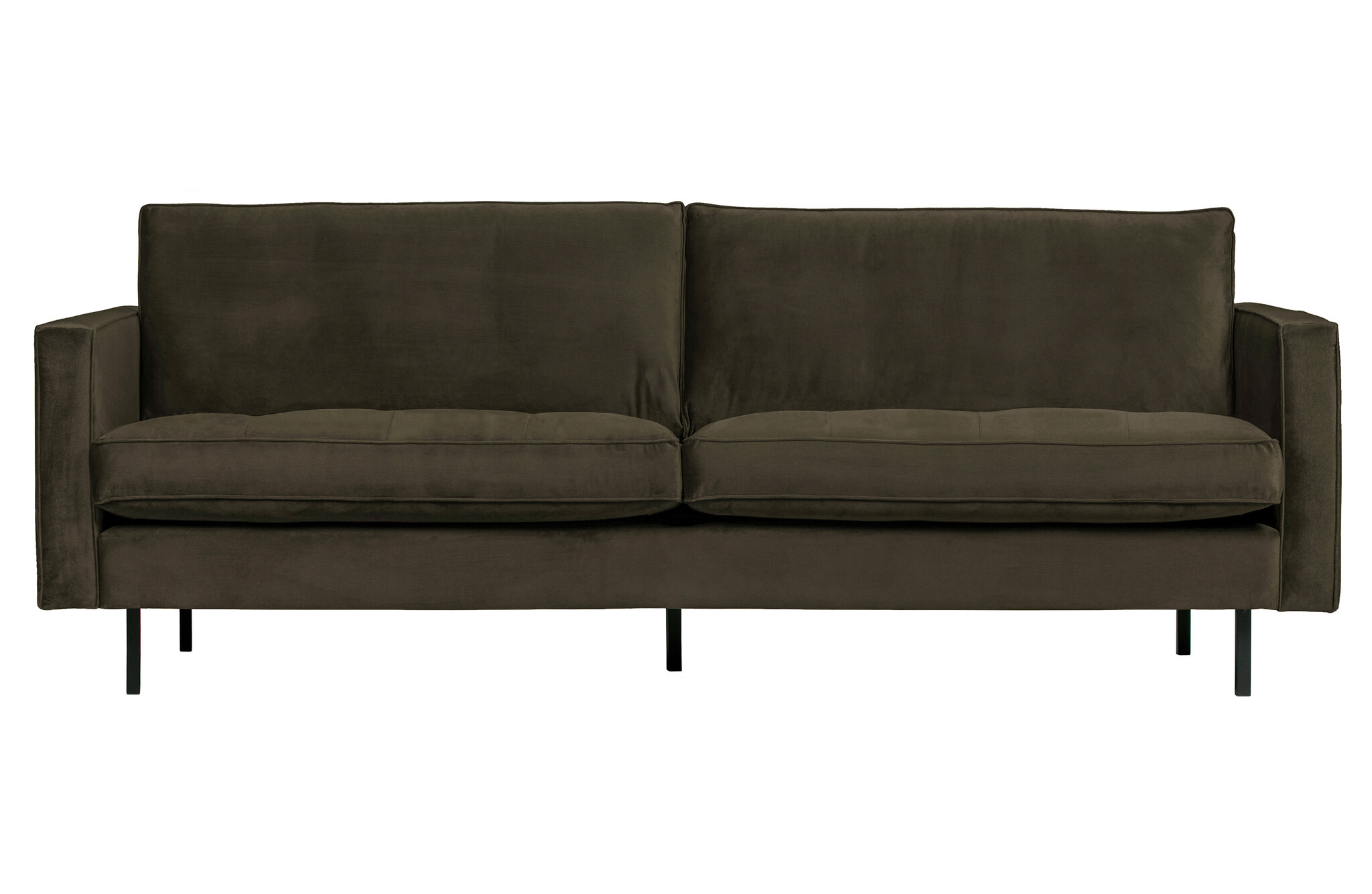 BePureHome-collectie Rodeo Classic Bank 2,5-zits Velvet Dark Green Hunter