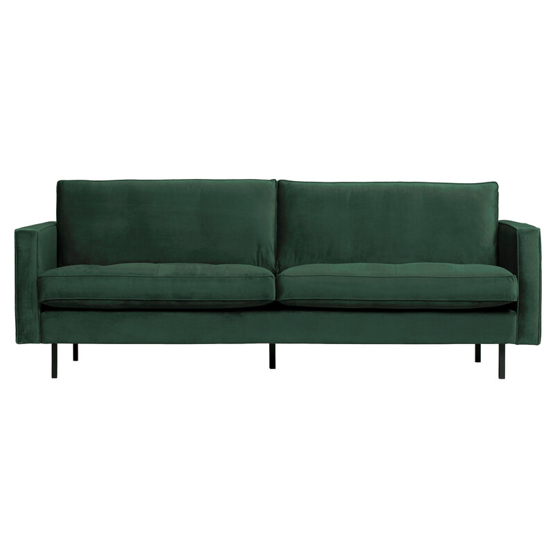 BePureHome-collectie Rodeo Classic Sofa 2,5-seater Velvet Green Forest