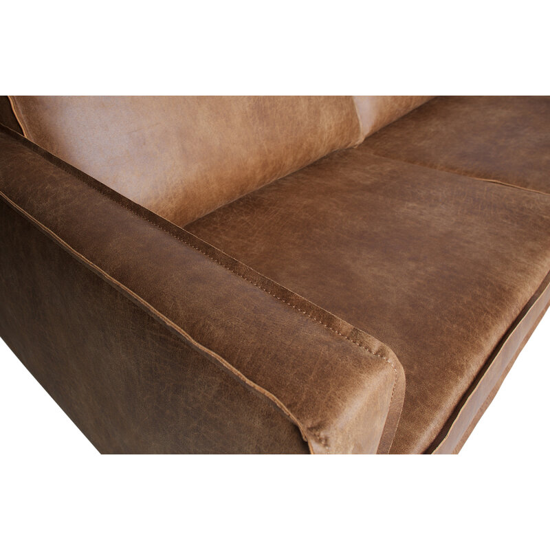 WOOOD-collectie Rodeo Hoekbank Rechts Cognac