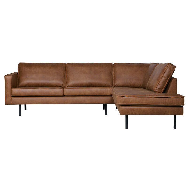 WOOOD-collectie Rodeo Hoekbank Rechts Cognac