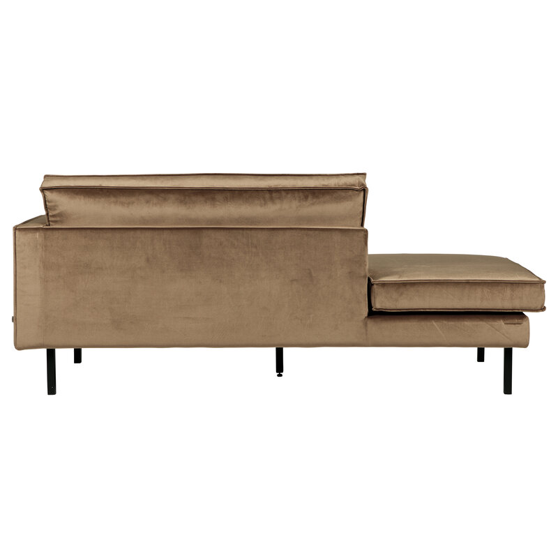 BePureHome-collectie Rodeo Daybed Right Velvet Taupe
