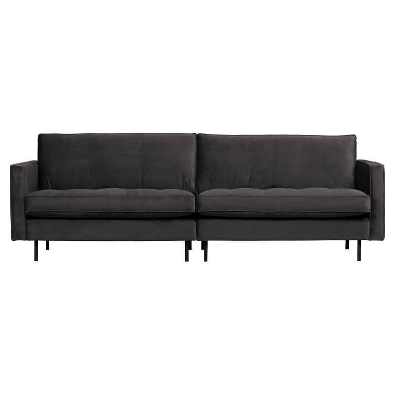BePureHome-collectie Rodeo Classic Sofa 3-seater Velvet Anthracite