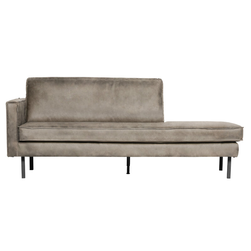 BePureHome-collectie Rodeo Daybed Left Elephant Skin