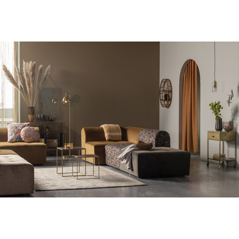 BePureHome-collectie Clinic Nachtkastje Marmer Antique Brass