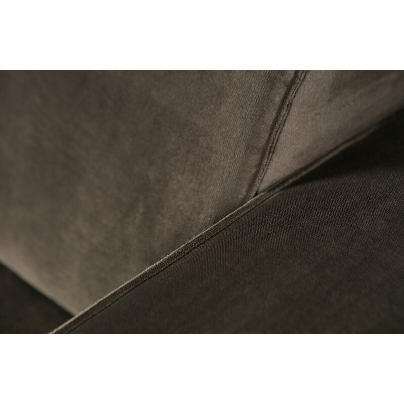 WOOOD-collectie Statement 4-seater 280 Cm Velvet Dark Green