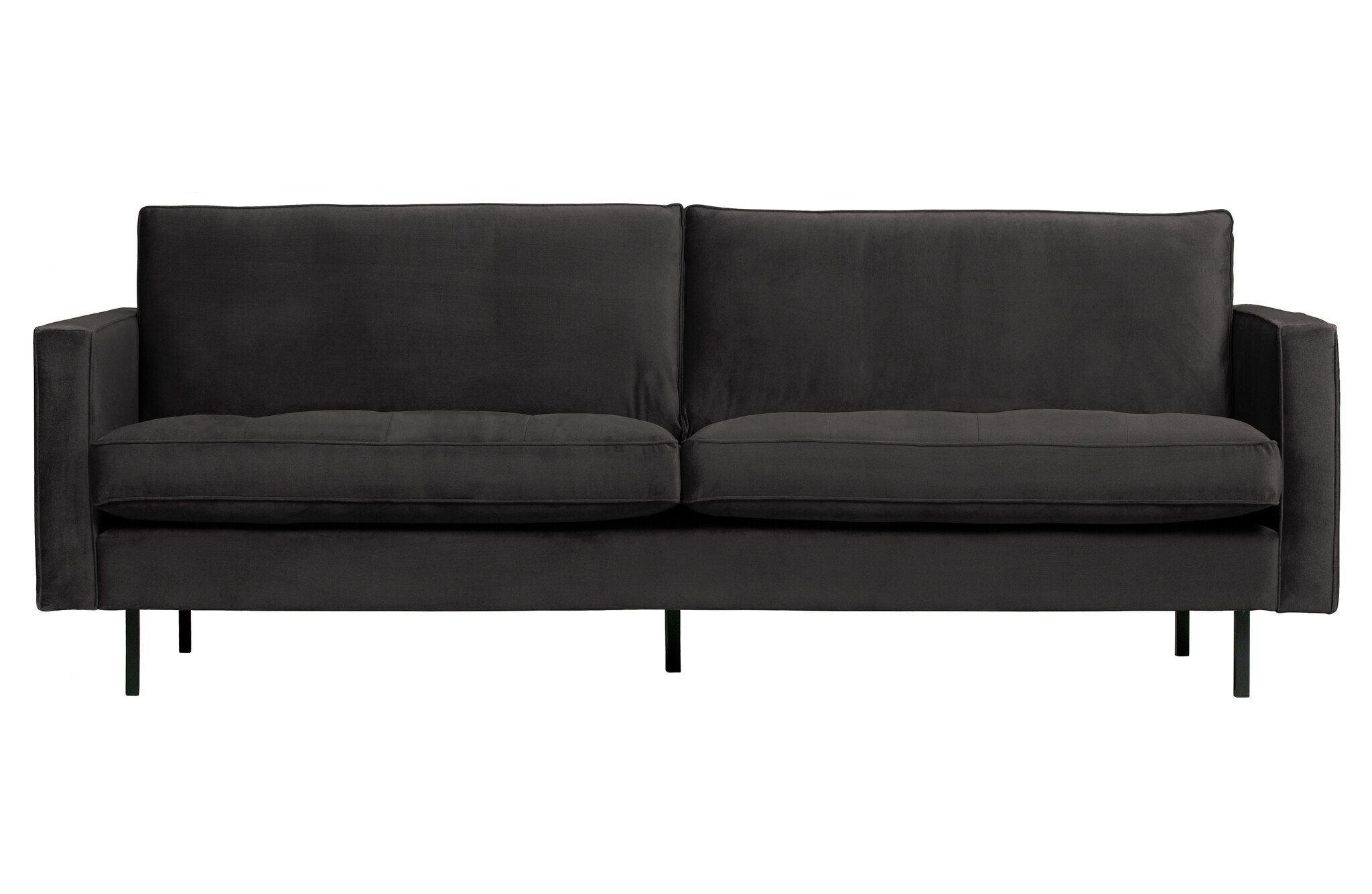 BePureHome-collectie Rodeo Classic Bank 2,5-zits Velvet Antraciet