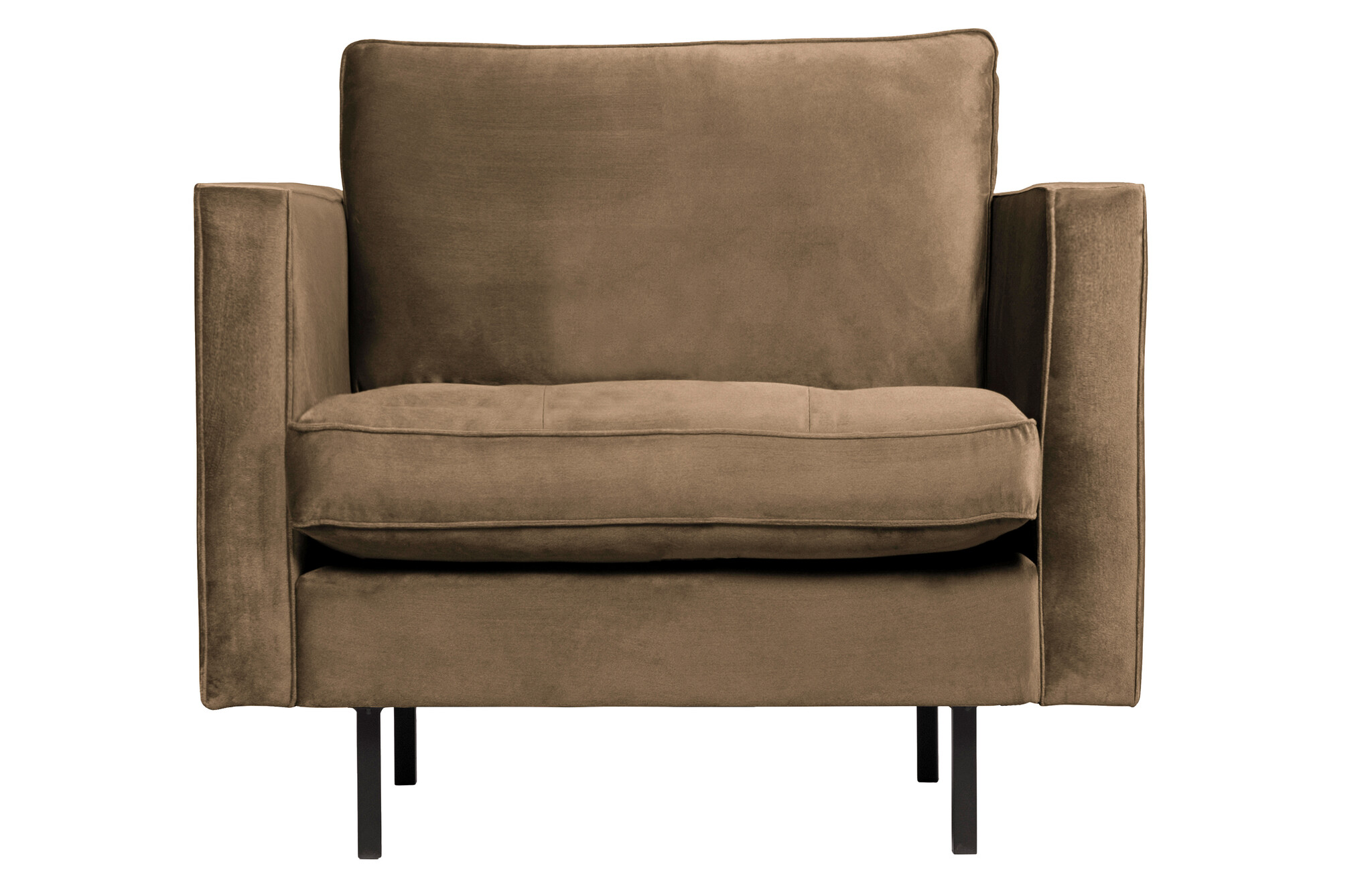 BePureHome-collectie Rodeo Classic Fauteuil Velvet Taupe