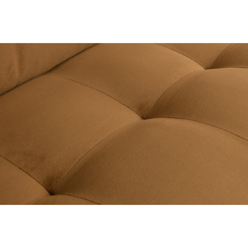 WOOOD-collectie Rodeo Classic Fauteuil Velvet Honing Geel