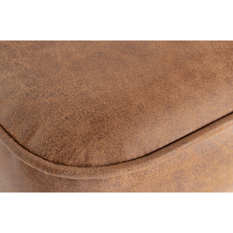 BePureHome-collectie Vogue Bar Stool 65cm Leather Cognac