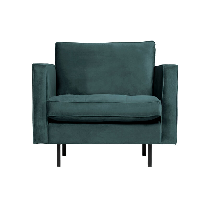 WOOOD-collectie Rodeo Classic Armchair Velvet Teal