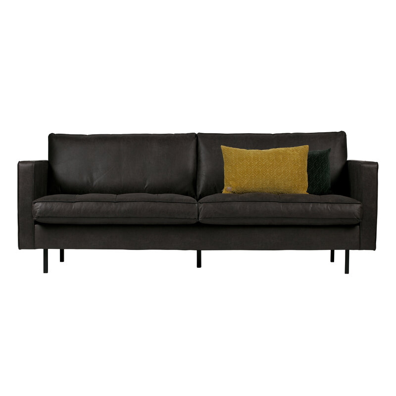 WOOOD-collectie Rodeo Classic Bank 2,5-zits Zwart