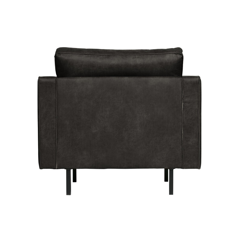 WOOOD-collectie Rodeo Classic Fauteuil Zwart