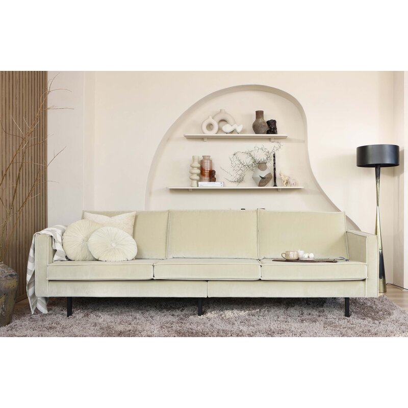 WOOOD-collectie Rodeo Bank 3-zits Velvet Pistache
