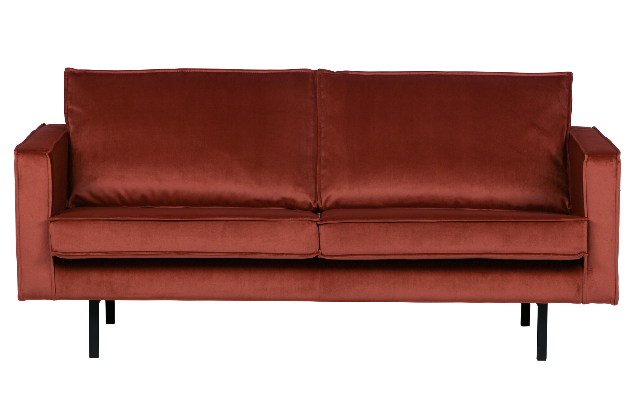 BePureHome-collectie Rodeo Bank 2,5-zits Velvet Chestnut