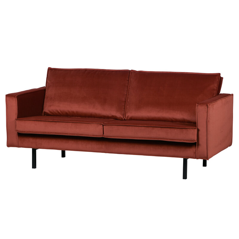 WOOOD-collectie Rodeo Bank 2,5-zits Velvet Chestnut