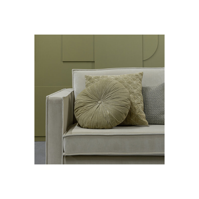 WOOOD-collectie Rodeo Daybed Left Velvet Pistache