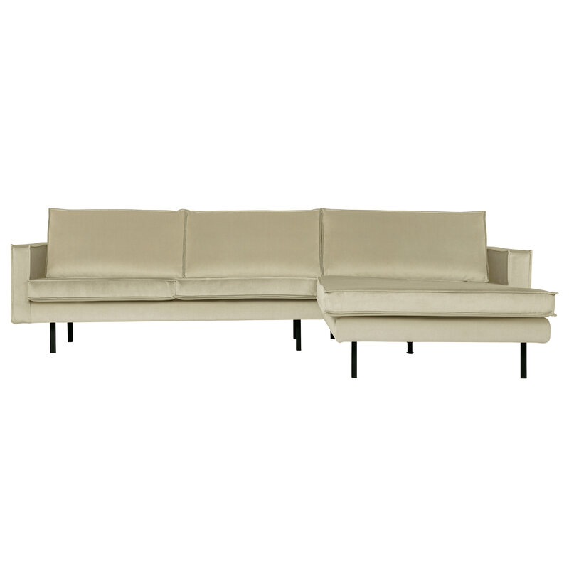 WOOOD-collectie Rodeo Chaise Longue Rechts Velvet Pistache
