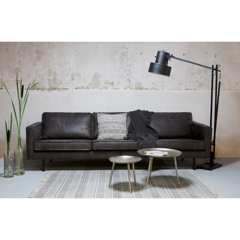 BePureHome-collectie Rodeo Bank 3-zits Zwart