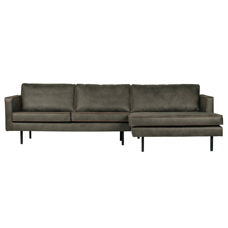 WOOOD-collectie Rodeo Chaise Longue Right Army