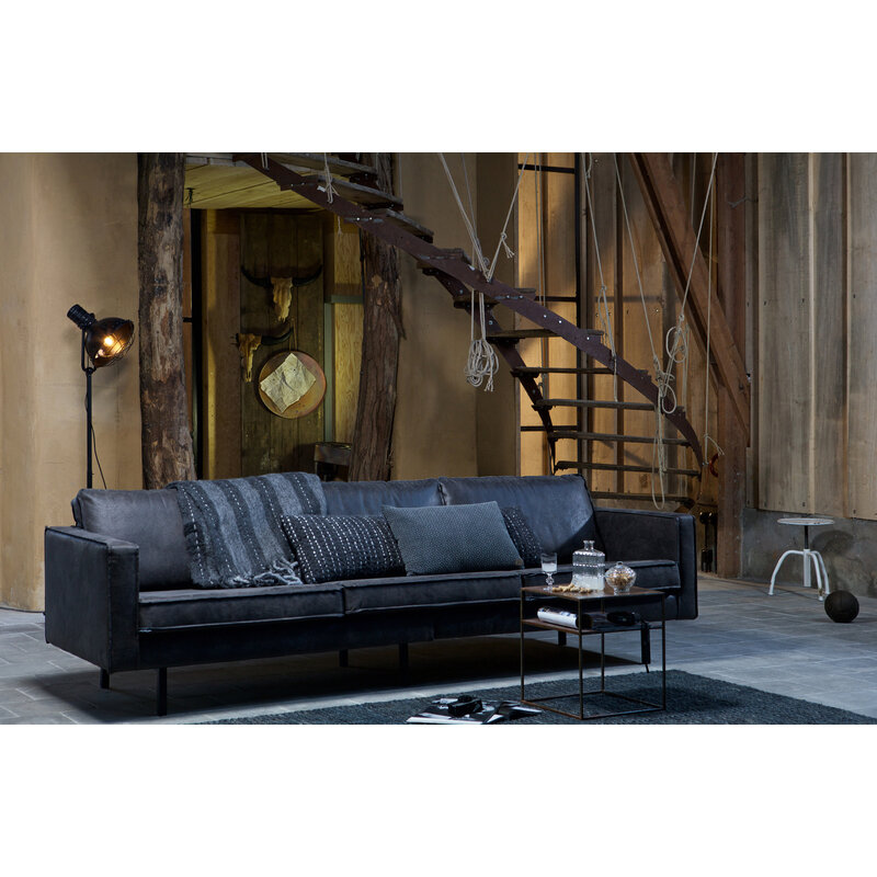 BePureHome-collectie Rodeo Bank 3-zits Zwart