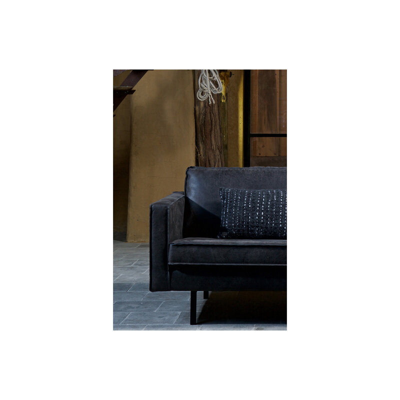 WOOOD-collectie Rodeo Chaise Longue Rechts Zwart