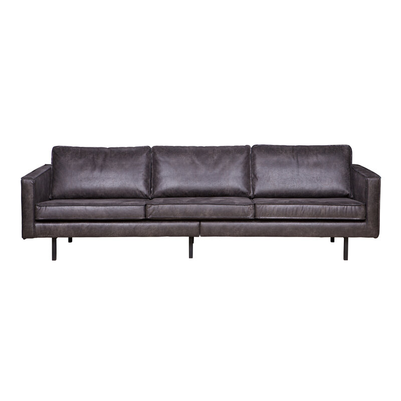 BePureHome-collectie Rodeo Bank 3-zits Zwart