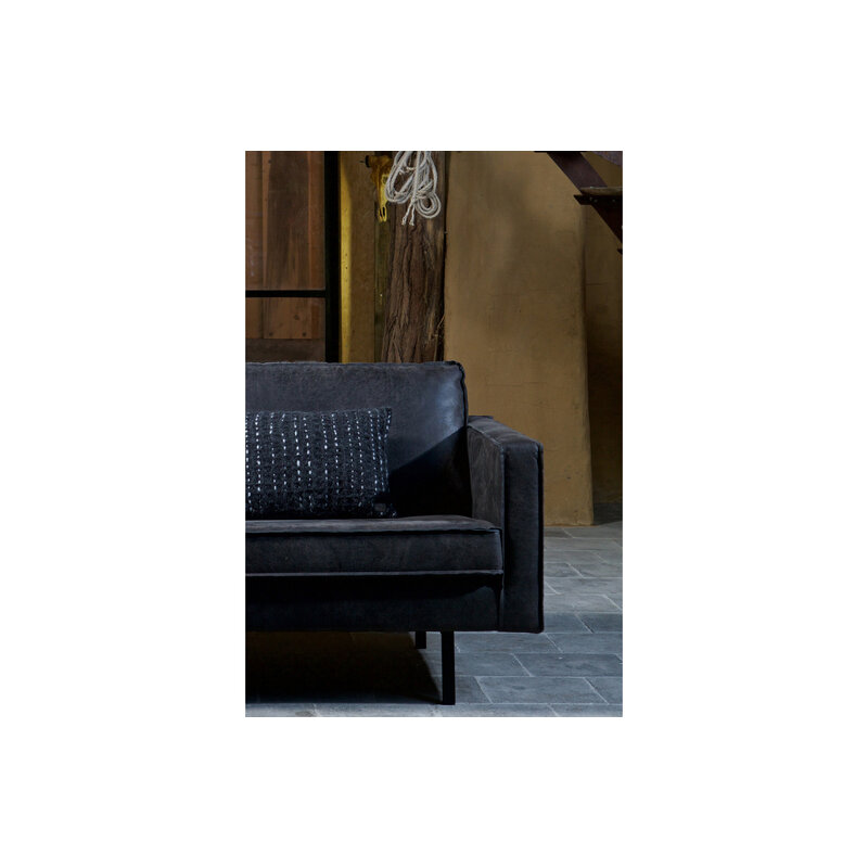 WOOOD-collectie Rodeo Chaise Longue Links Zwart
