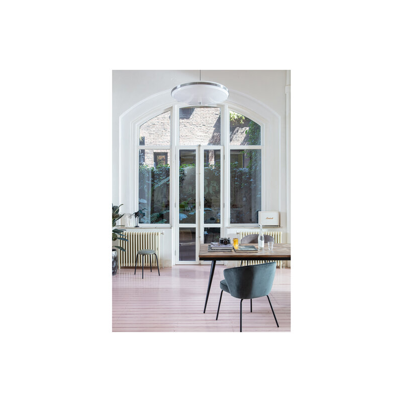 WOOOD-collectie Rhombic Dining Table Wood/metal 220x90cm