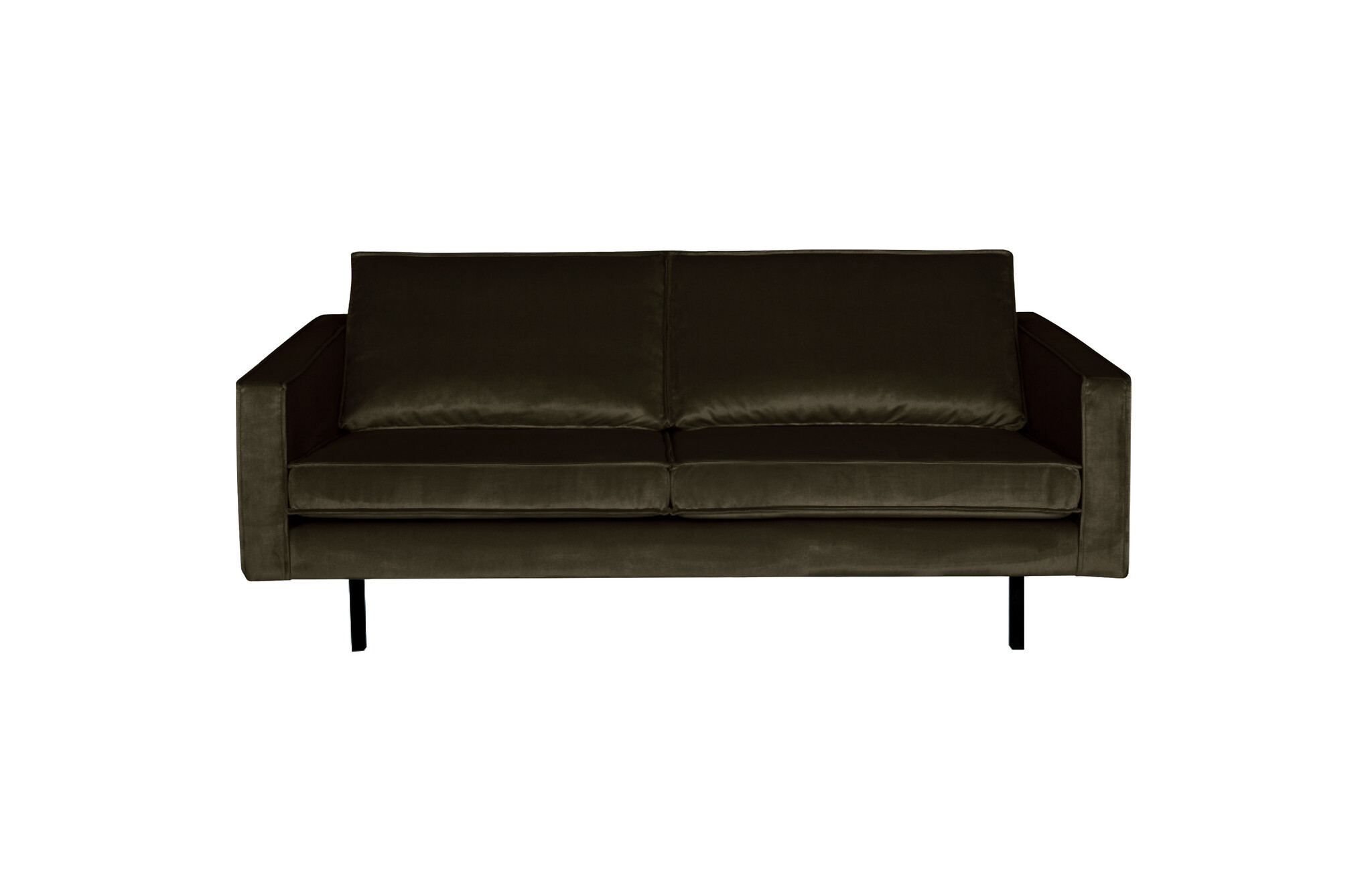 BePureHome-collectie Rodeo Bank 2,5-zits Velvet Dark Green Hunter