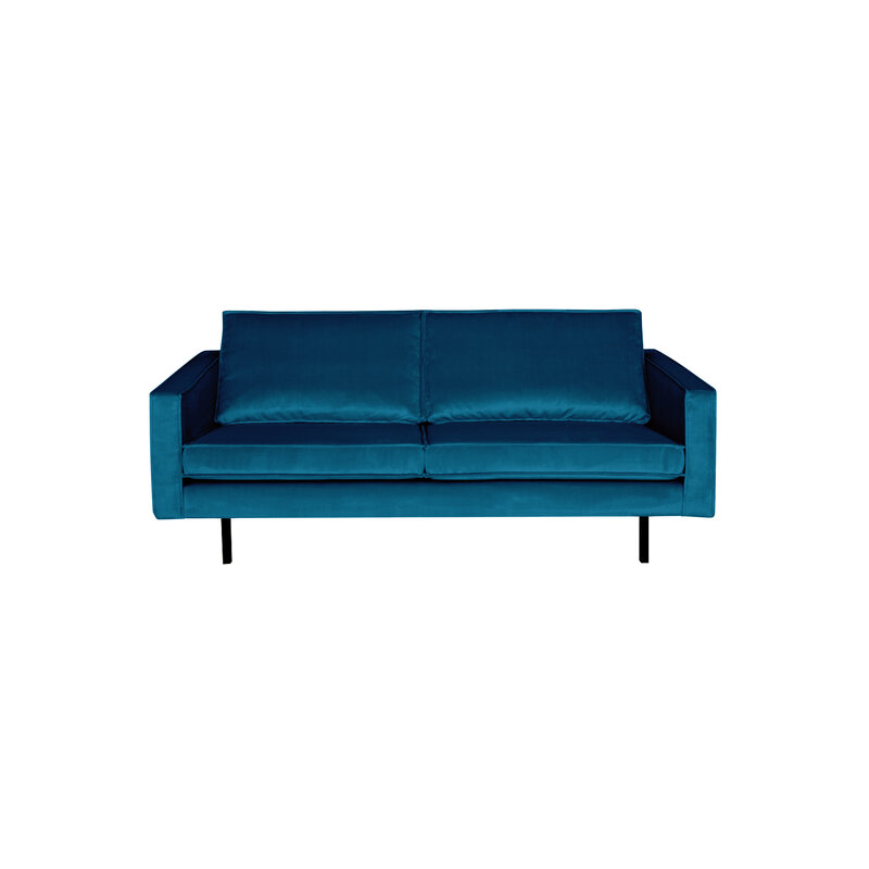 WOOOD-collectie Rodeo Bank 2,5-zits Velvet Blue