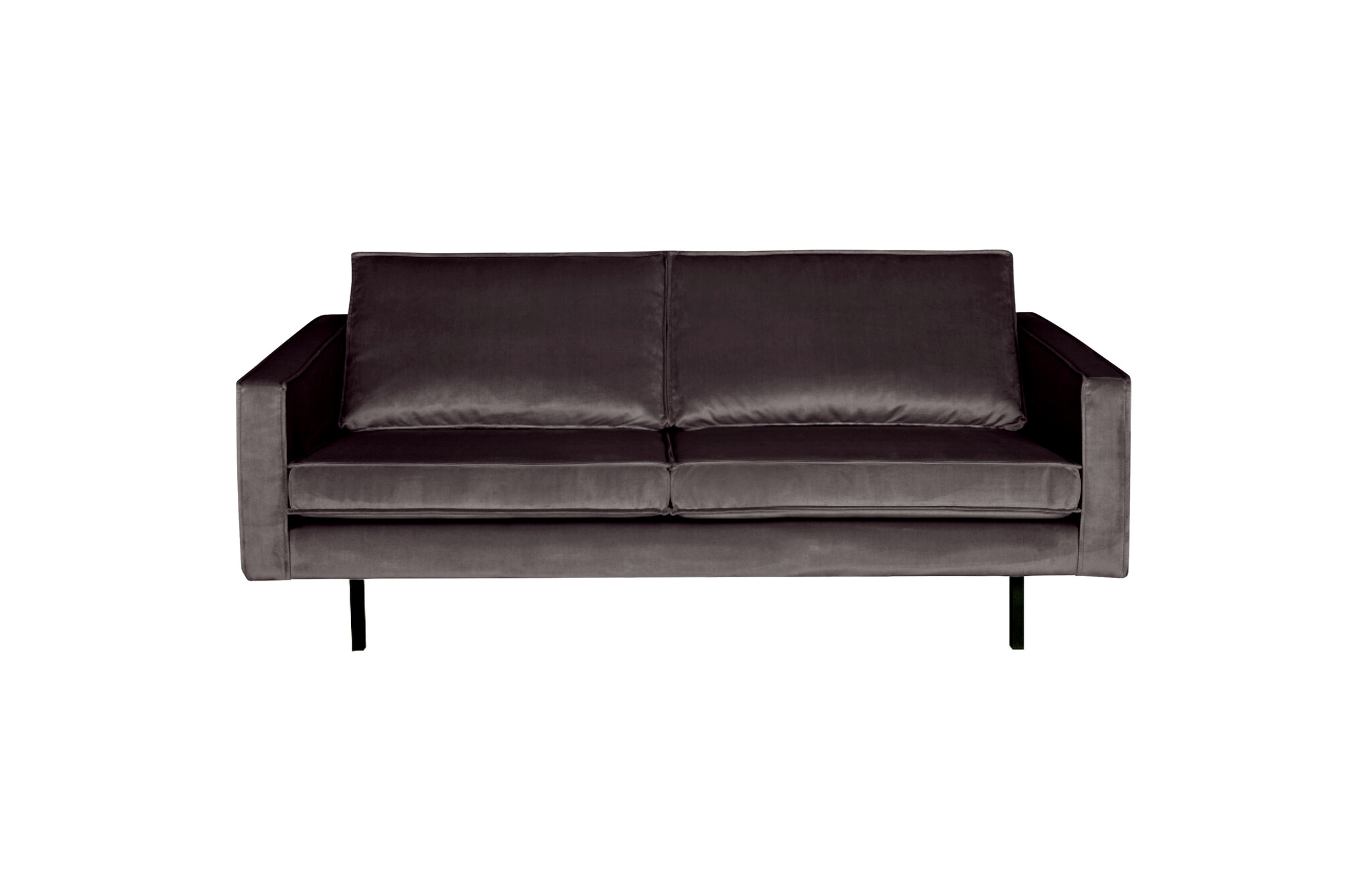 BePureHome-collectie Rodeo Bank 2,5-zits Velvet Antraciet