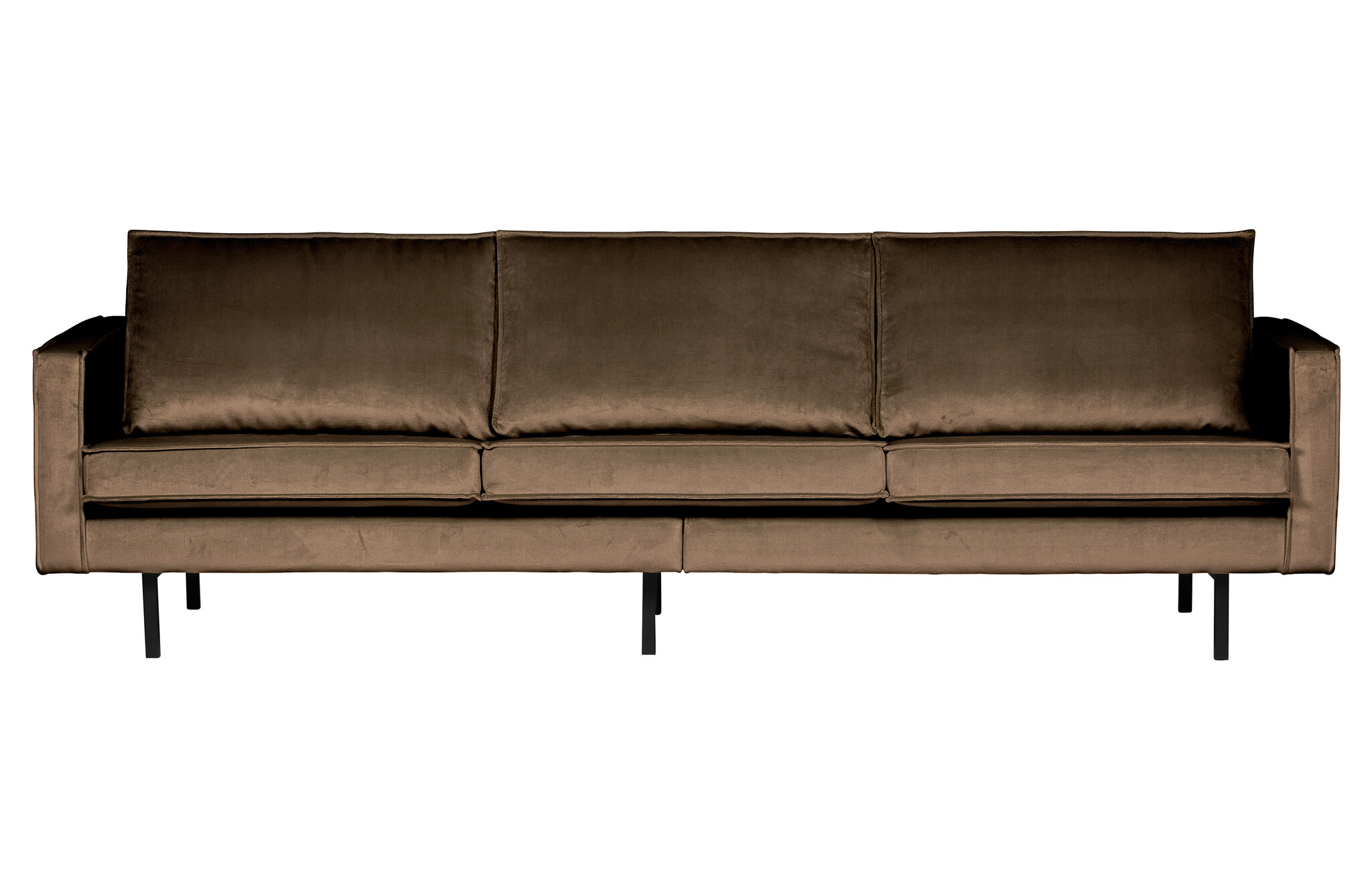 BePureHome-collectie Rodeo Bank 3-zits Velvet Taupe
