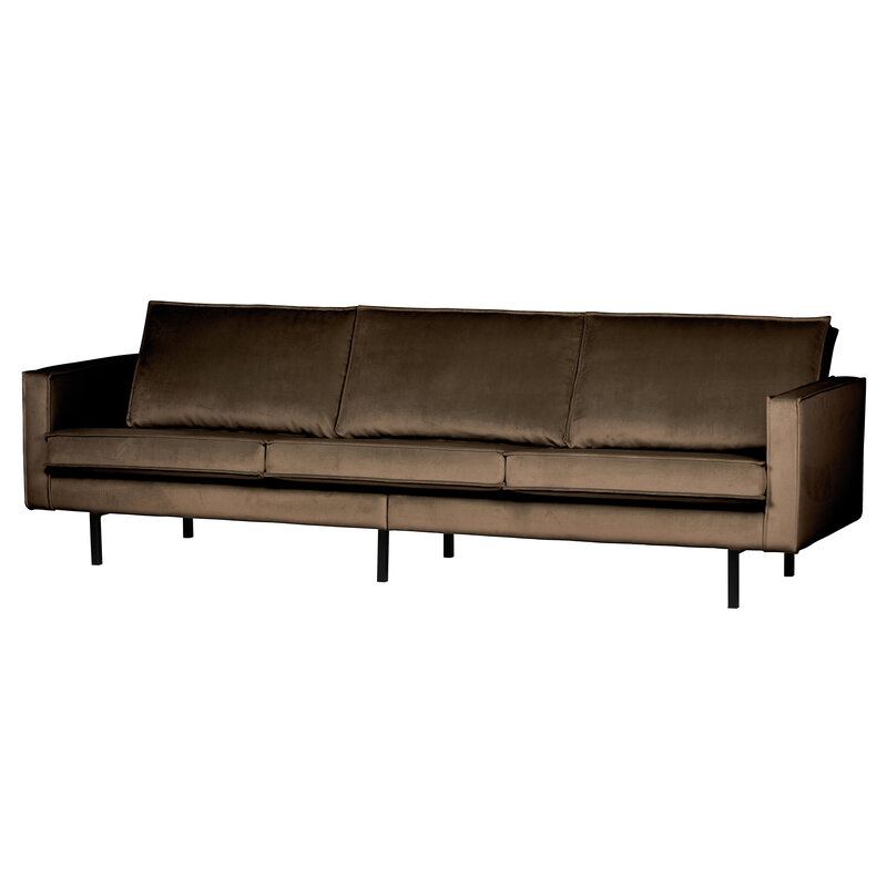 WOOOD-collectie Rodeo 3 Seater Velvet Taupe
