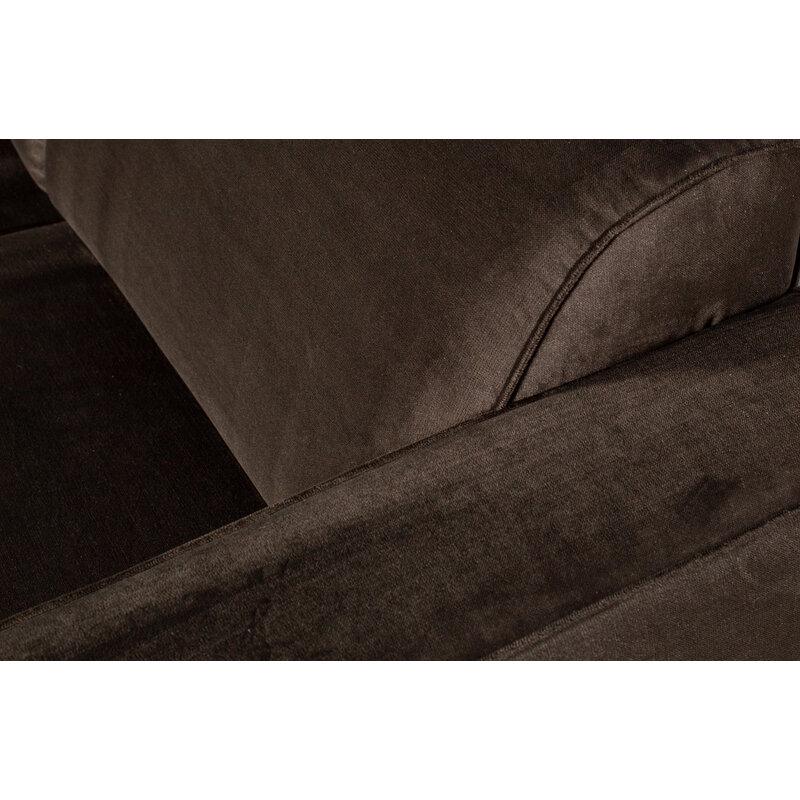 WOOOD-collectie Statement 3-zits Bank 230 Cm Fluweel Warm Groen