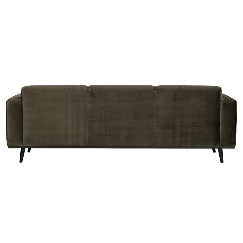 WOOOD-collectie Statement 3-zits Bank 230 Cm Fluweel Warm Groen