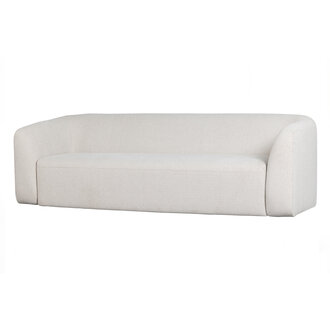 WOOOD Sloping 3-zits Bank Pearl Melange