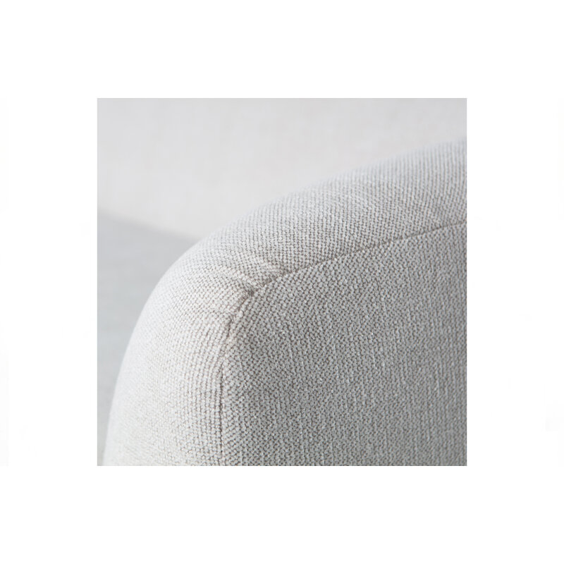 WOOOD-collectie Sloping 3-seater Sofa Pearl Melange