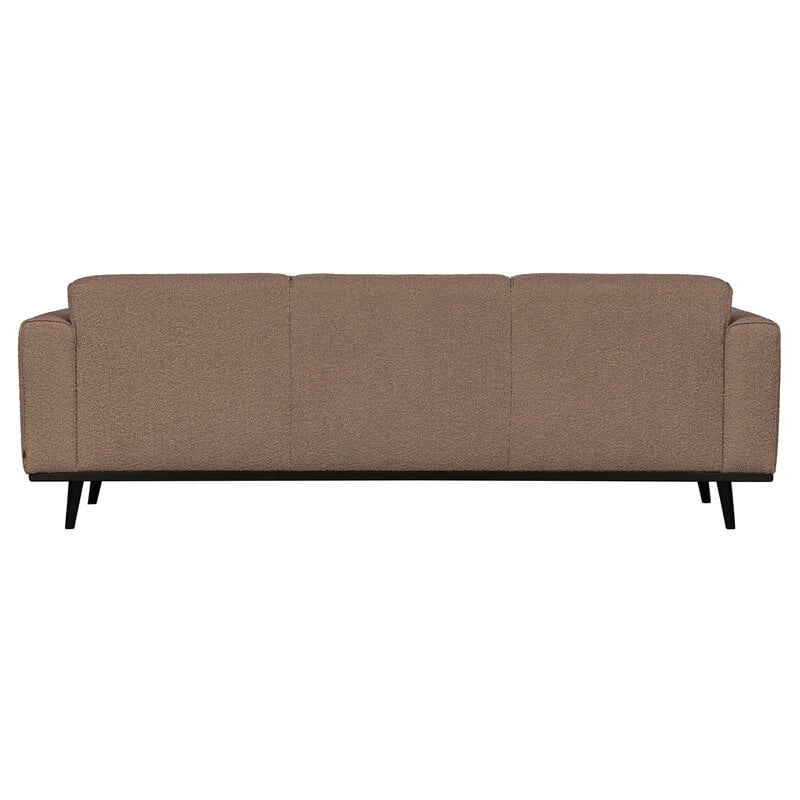 WOOOD-collectie Statement 3-zits Bank 230 Cm BouclÉ Nougat