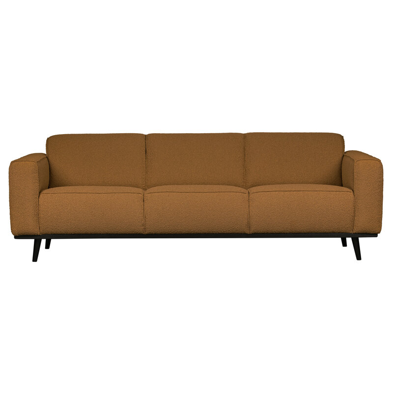 WOOOD-collectie Statement 3-seater 230 Cm Boucle Butter