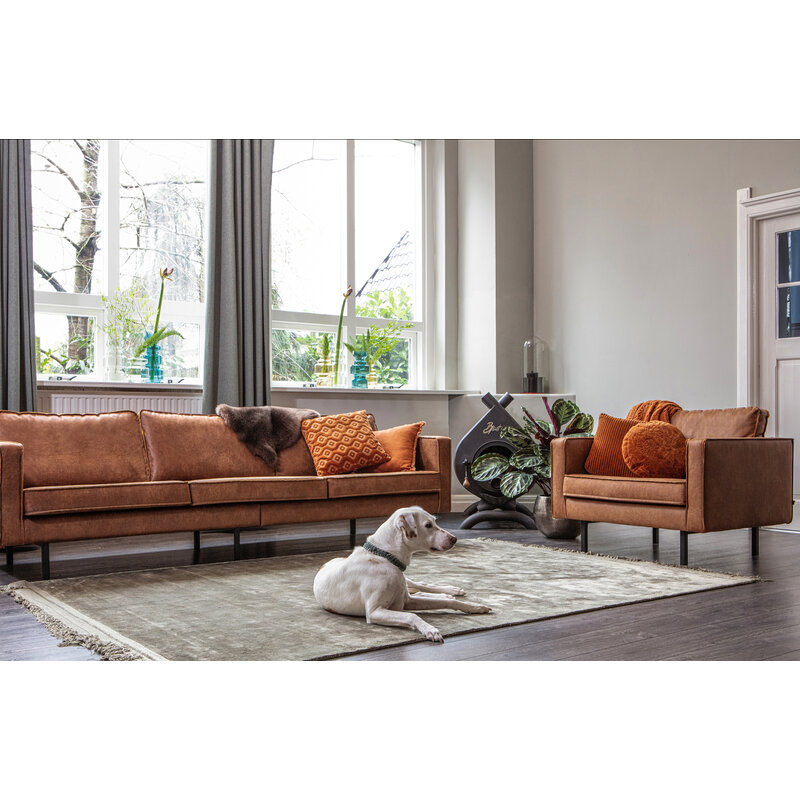 WOOOD-collectie Rodeo Armchair Cognac