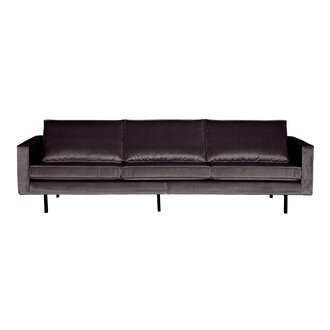 WOOOD Rodeo Bank 3-zits Velvet Antraciet