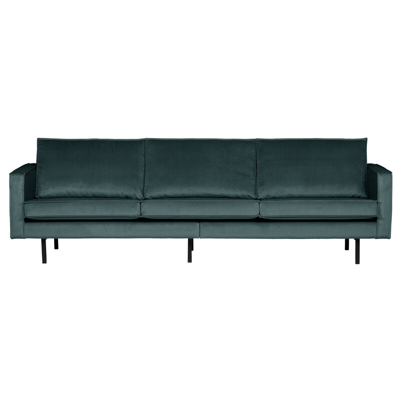 WOOOD-collectie Rodeo Bank 3-zits Velvet Teal