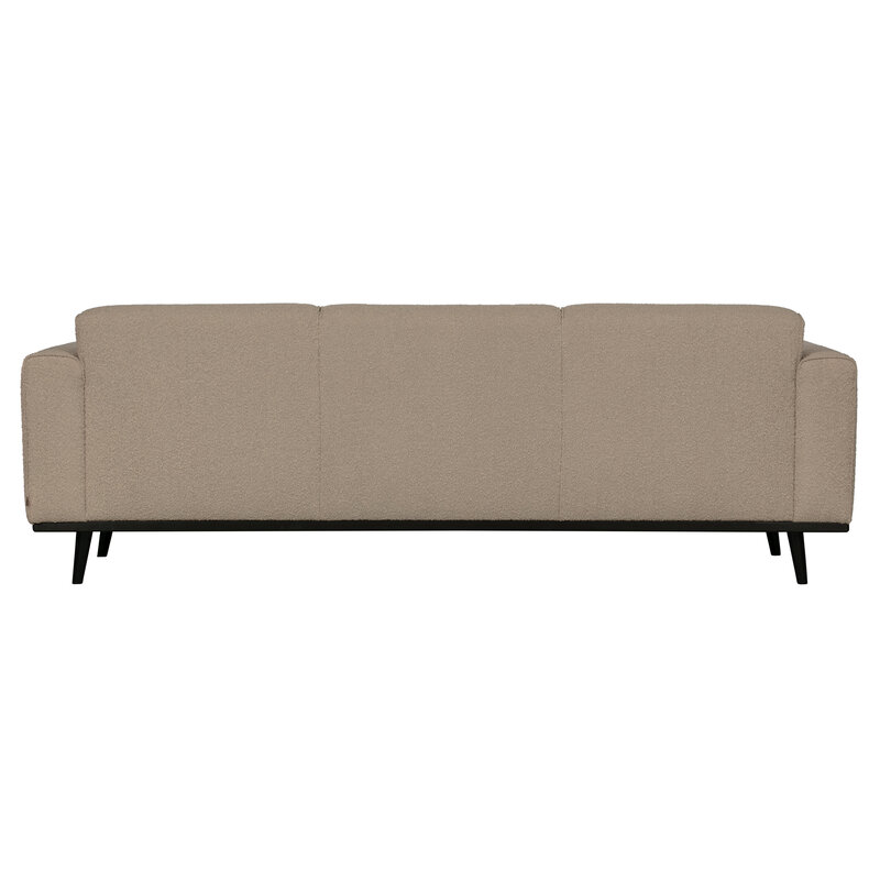 WOOOD-collectie Statement 3-zits Bank 230 Cm Bouclé Beige
