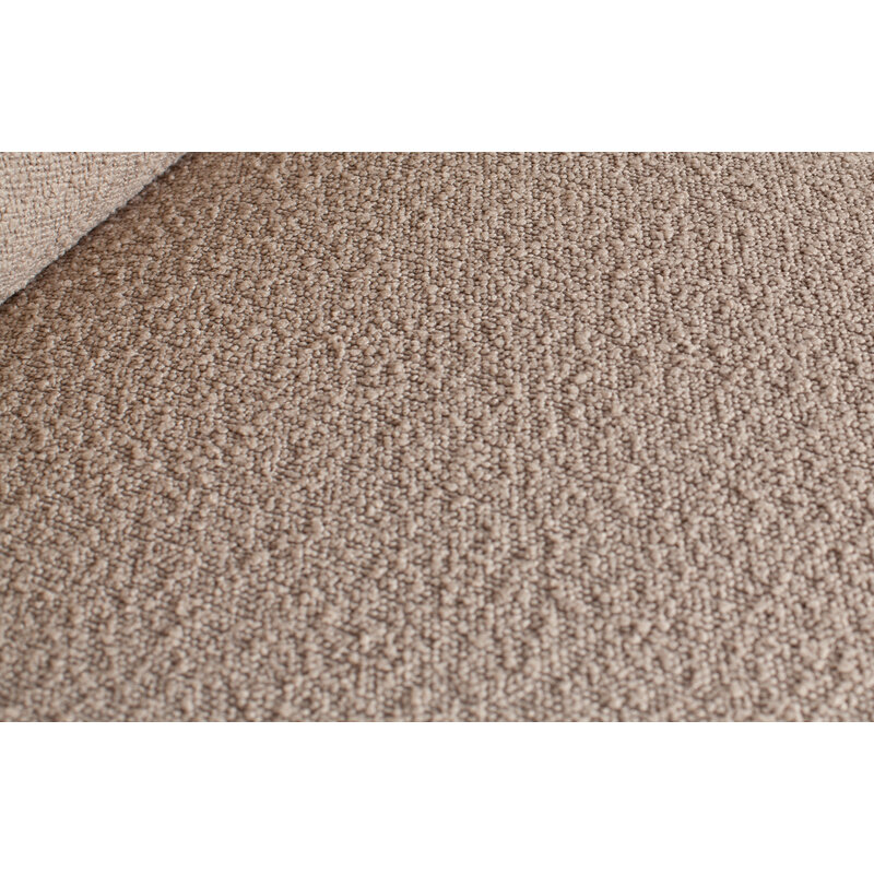 WOOOD-collectie Statement Corner Sofa Left Boucle Beige