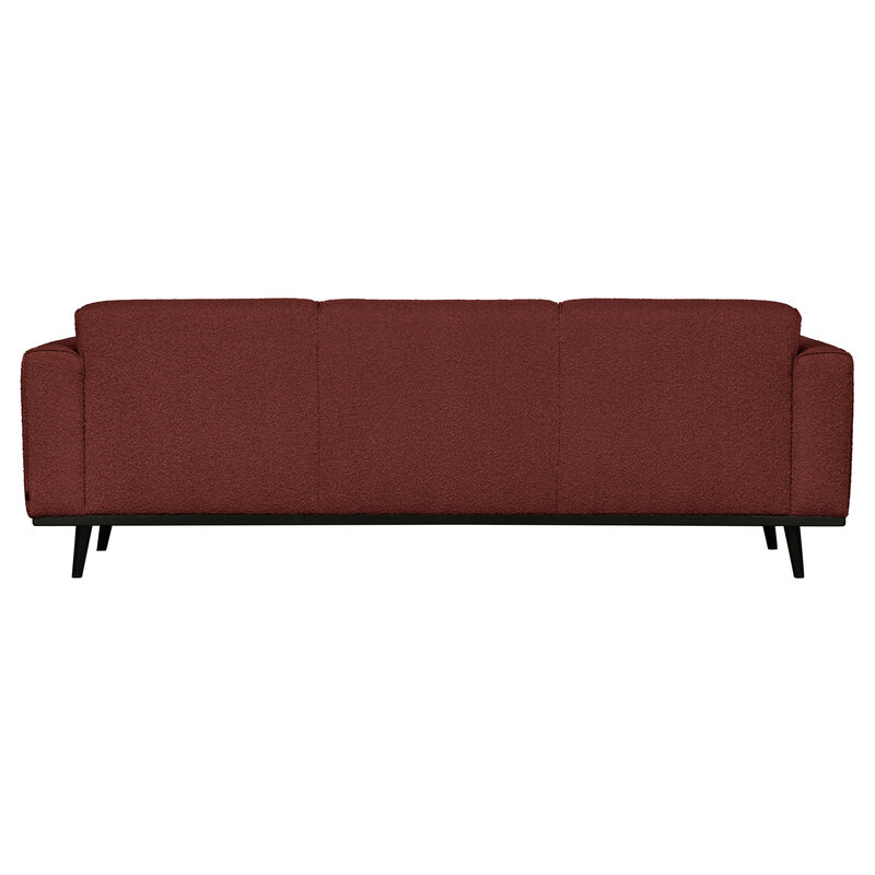 WOOOD-collectie Statement 3-zits Bank 230 Cm BouclÉ Chestnut