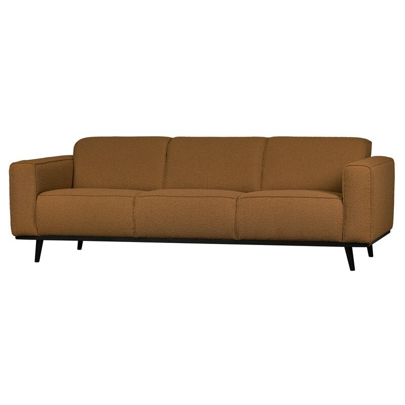 WOOOD-collectie Statement 3-seater 230 Cm Boucle Butter