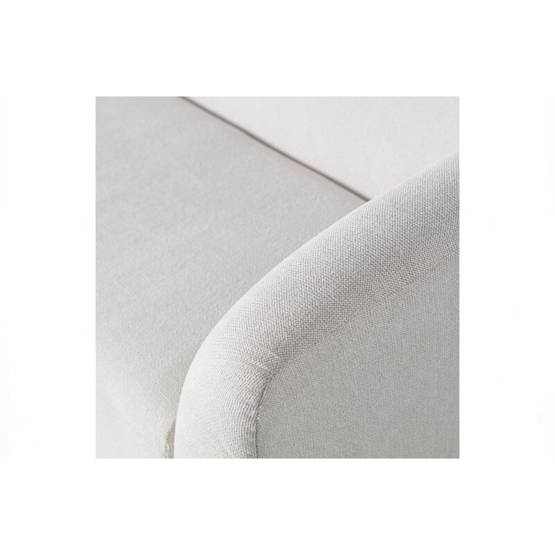 WOOOD-collectie Sloping 3-seater Sofa Pearl Melange