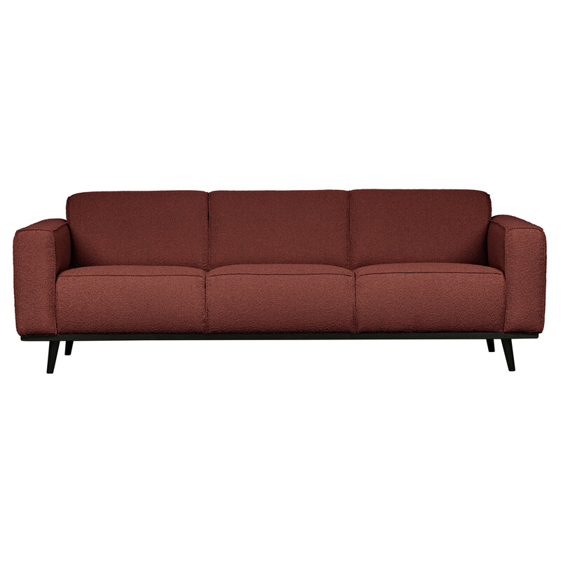 WOOOD-collectie Statement 3-seater 230 Cm Boucle Chestnut