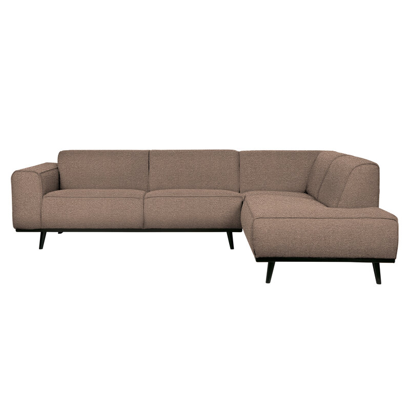 WOOOD-collectie Statement Corner Sofa Right Boucle Nougat