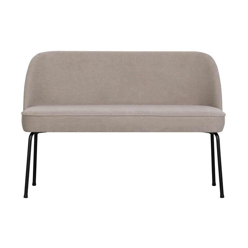 WOOOD-collectie Vogue Dining Bench Woven Fabric Sand